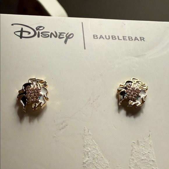 BaubleBar Gold and Pink Earrings - Picture 6 of 6